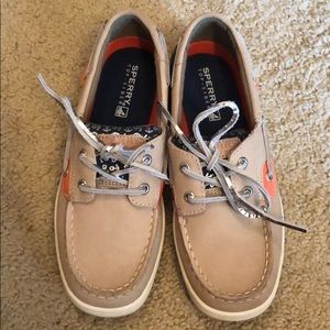 Sperry Top Sider Bluefish Silver Cloud Shoes